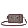 Bolsa Crossbody Acolchada Jacquard Multicolor