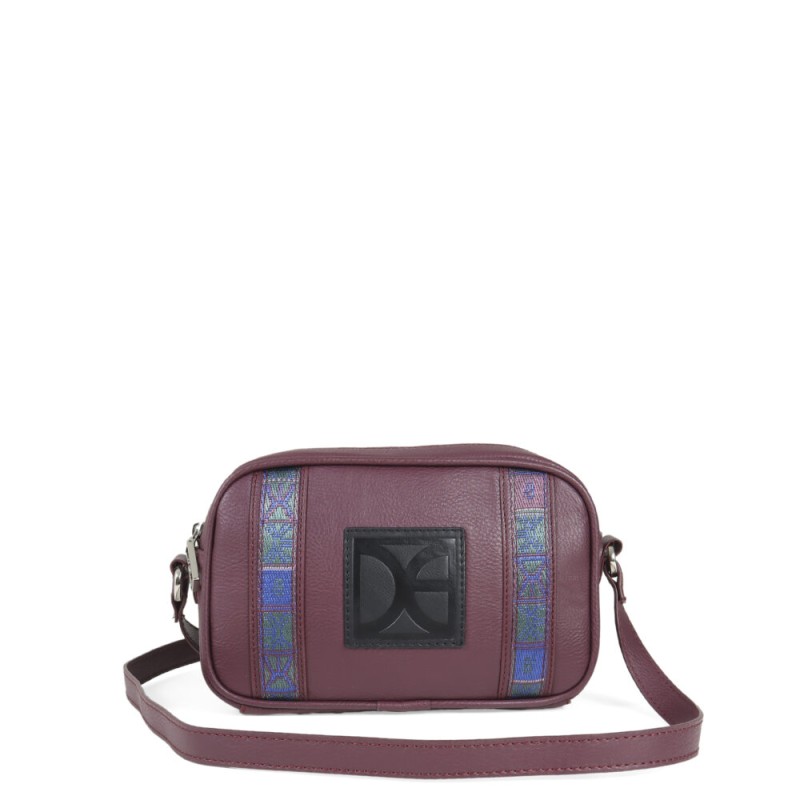 Bolsa Crossbody Atemporal color Rojo Tinto