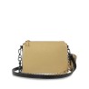 Bolsa Crossbody Charol con Monedero color Beige