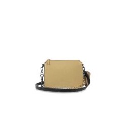 Bolsa Crossbody Charol con Monedero color Beige