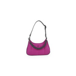 Bolsa Baguette Nylon Acolchada color Morado