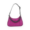 Bolsa Baguette Nylon Acolchada color Morado