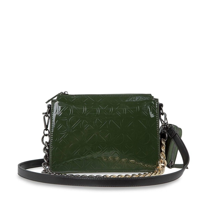 Bolsa Crossbody Charol con Monedero color Verde