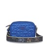 Bolsa Crossbody Chica Monograma Bordado color Azul