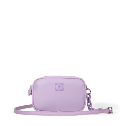 Bolsa Crossbody Chica Textil color Lila