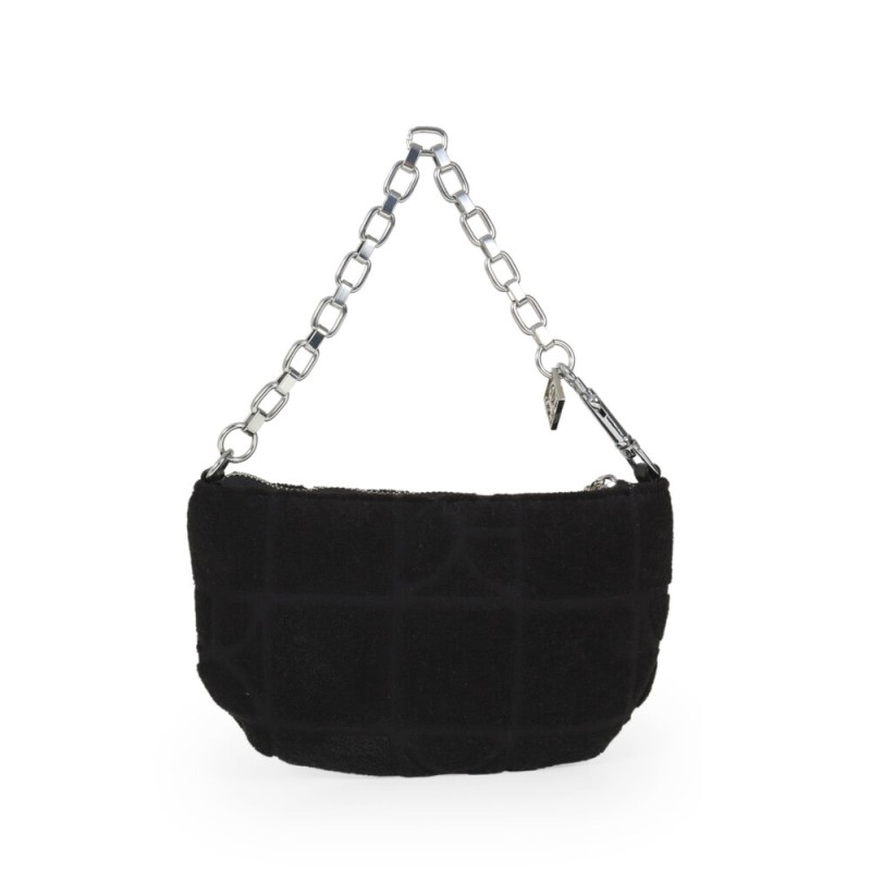 Bolsa Crossbody Chica Textil color Negro