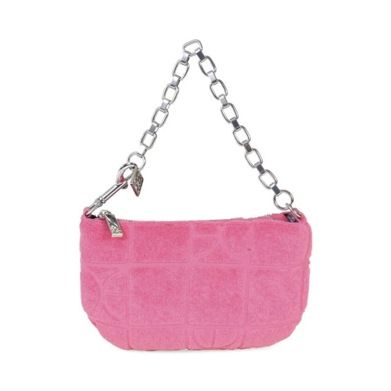 Bolsa Crossbody Chica Textil color Rosa