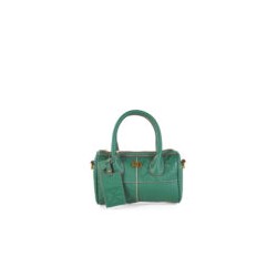 Bolsa Bowling Cloe Mini Asas Intercambiables color Verde