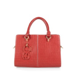 Bolsa Bowling Look Glossy color Rojo