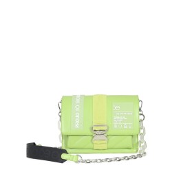 Bolsa Briefcase Asa de Cadena color Verde Limón