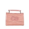 Bolsa Briefcase Cloe Look Animal Skin color Rosa