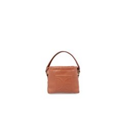 Bolsa Crossbody con Jaretas color Coral