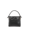 Bolsa Crossbody con Jaretas color Negro