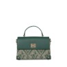 Bolsa Briefcase Rafia Mediano color Verde