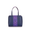 Bolsa Cloe Satchel Chica Atemporal color Azul Marino