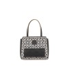 Bolsa Cloe Satchel Monograma Estampado color Negro