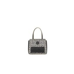Bolsa Cloe Satchel Monograma Estampado color Negro