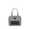 Bolsa Cloe Satchel Monograma Estampado color Negro
