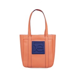 Bolsa Cloe Tote con Maxi Rubber color Naranja