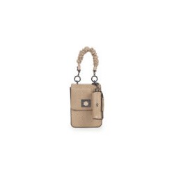 Bolsa Crossbody Look Animal Skin color Camel