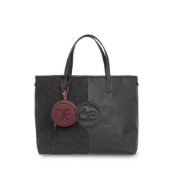 Bolsa Cloe Tote con Monedero color Negro