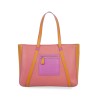 Bolsa Cloe Tote Monograma Estampado color Naranja