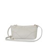 Bolsa Crossbody Maneral de Cadena color Blanco