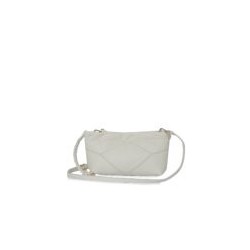 Bolsa Crossbody Maneral de Cadena color Blanco