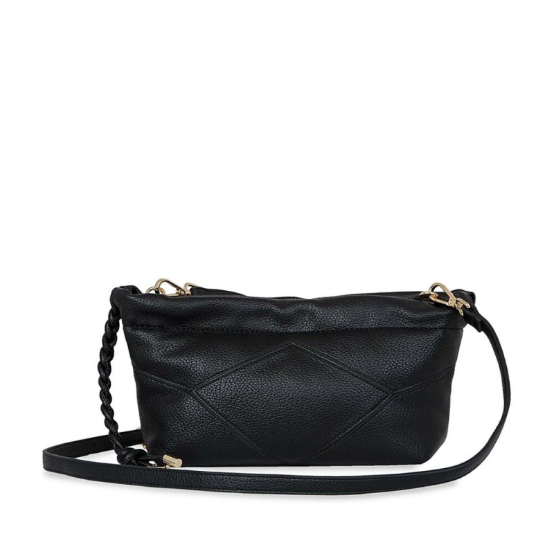 Bolsa Crossbody Maneral de Cadena color Negro