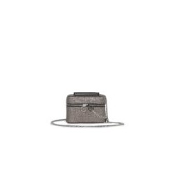 Bolsa Crossbody Metálico color Inox