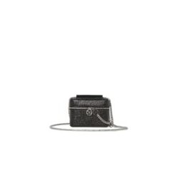 Bolsa Crossbody Metálico color Negro