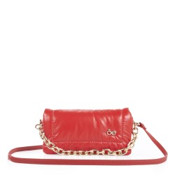 Bolsa Crossbody Nylon Acolchada color Rojo