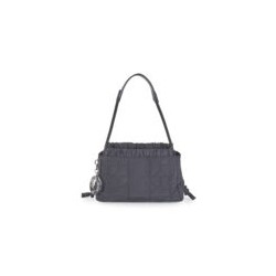 Bolsa Crossbody Textil Acolchada color Negro