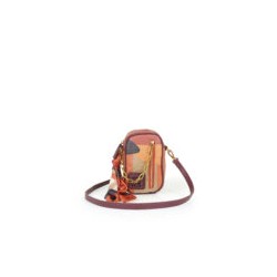 Bolsa Crossbody Textil con Mascada Multicolor