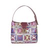 Bolsa Hobo Monograma Estampado Multicolor
