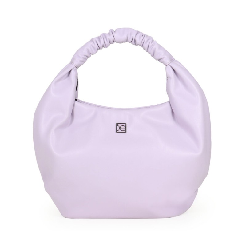 Bolsa Hobo Suave Material Reciclado color Lila
