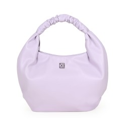 Bolsa Hobo Suave Material Reciclado color Lila