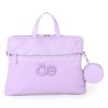 Bolsa Porta Laptop 13 Plg con Monedero color Lila