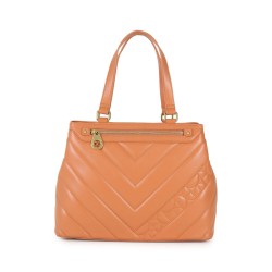 Bolsa Satchel Acolchada color Naranja