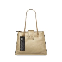 Bolsa Satchel Asa de Cadena color Oro