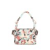 Bolsa Satchel Chica Cadena Decorativa Multicolor