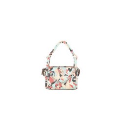 Bolsa Satchel Chica Cadena Decorativa Multicolor